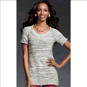CABI Stretchy short sleeve sweater